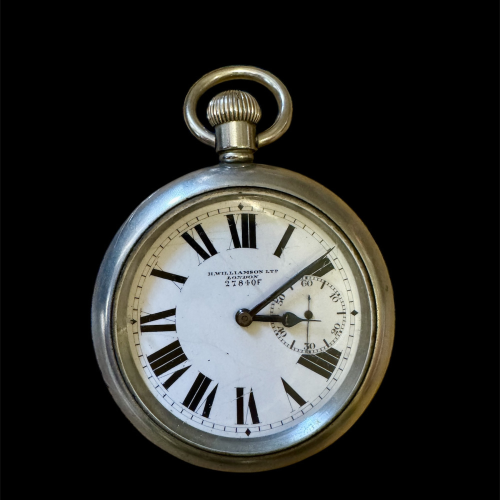 WW1 Military Pocket Watch by H.Williamson