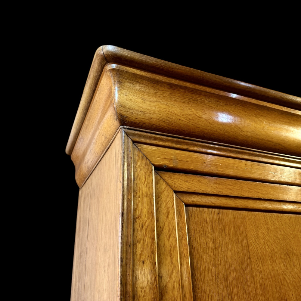 French Linen Cupboard, 1920âs, French walnut