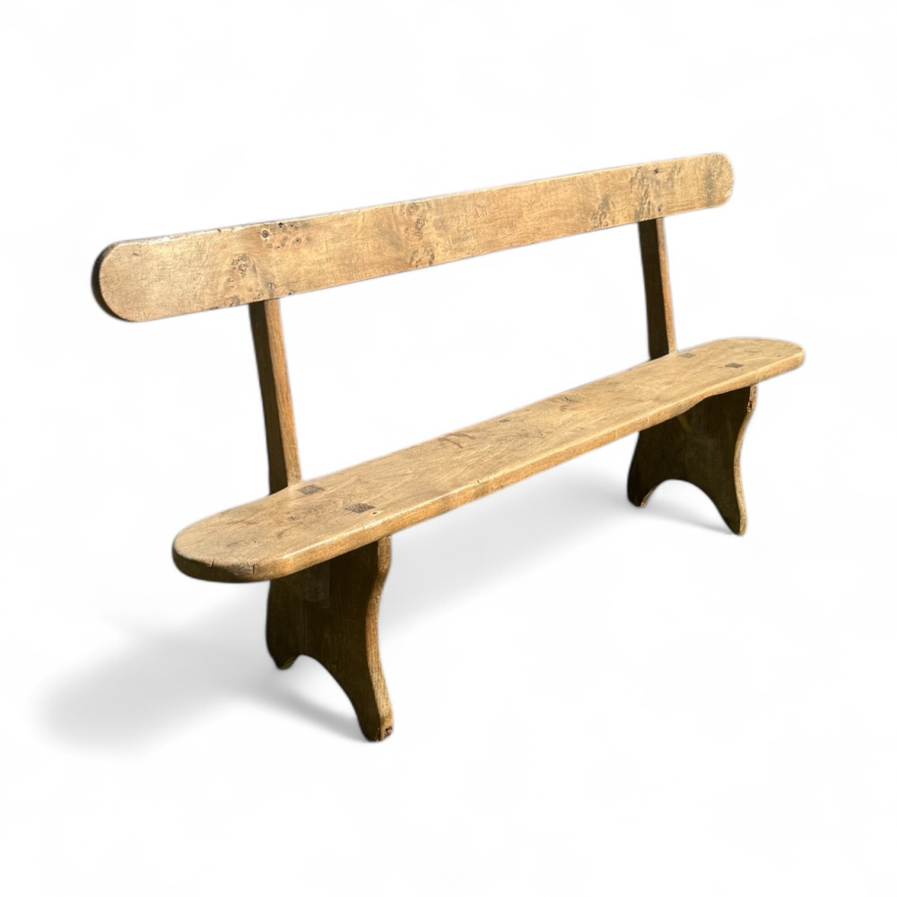 French Walnut bench