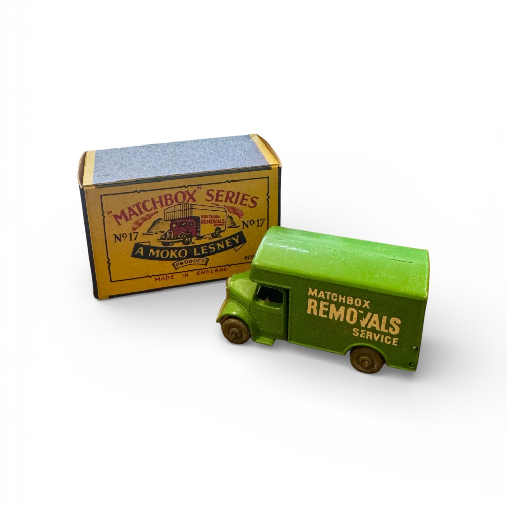 Matchbox, MOKO Lesney No17, Matchbox removals service van