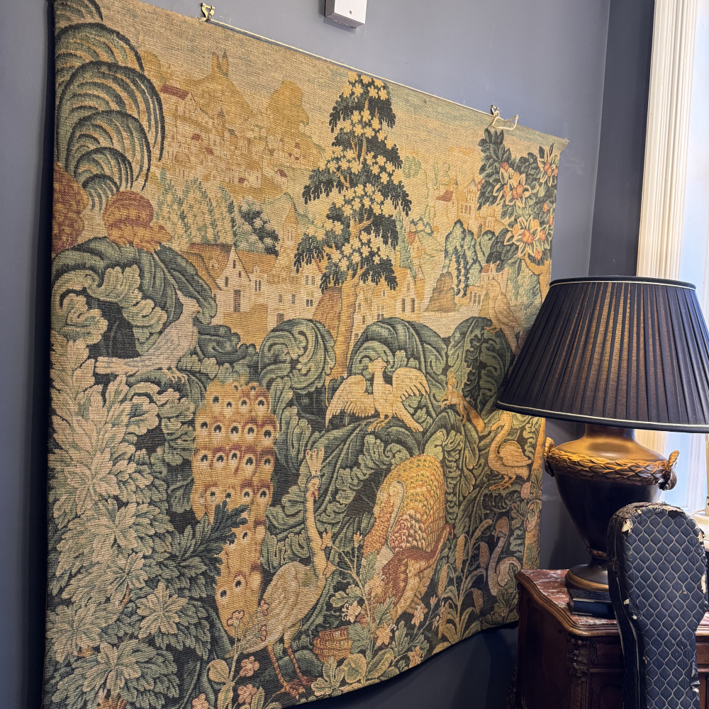Antique Tapestry âBestiaireâ the menagerie