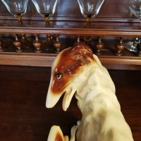 Sitzendolf Porcelain Dogs. German Vintage thumbnail
