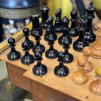 F H Ayres Chess set. The Staunton Chessmen thumbnail