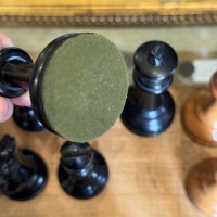 F H Ayres Chess set. The Staunton Chessmen thumbnail