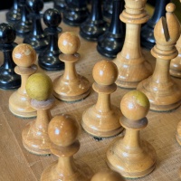 F H Ayres Chess set. The Staunton Chessmen thumbnail