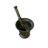 Antique Bronze Pestle and Mortar  thumbnail
