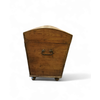 Bohemian Storage trunk, Folk Art, handpainted. C.1900 thumbnail