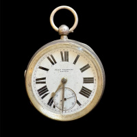 Silver Pocket Watch, Fred Wilbourn of Thirsk thumbnail