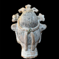 Terracotta Han style head. Circa 1920 thumbnail