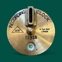DENT Recording Clock, no. 75958 thumbnail