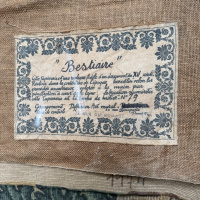 Antique Tapestry âBestiaireâ the menagerie thumbnail