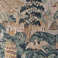 Antique Tapestry âBestiaireâ the menagerie thumbnail