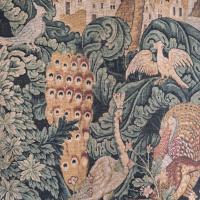 Antique Tapestry âBestiaireâ the menagerie thumbnail