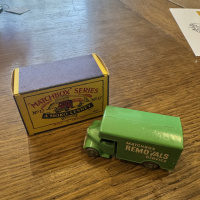 Matchbox, MOKO Lesney No17, Matchbox removals service van thumbnail