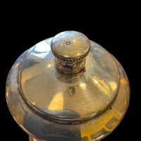 Antique silver pepper grinder. Birmingham 1896 thumbnail