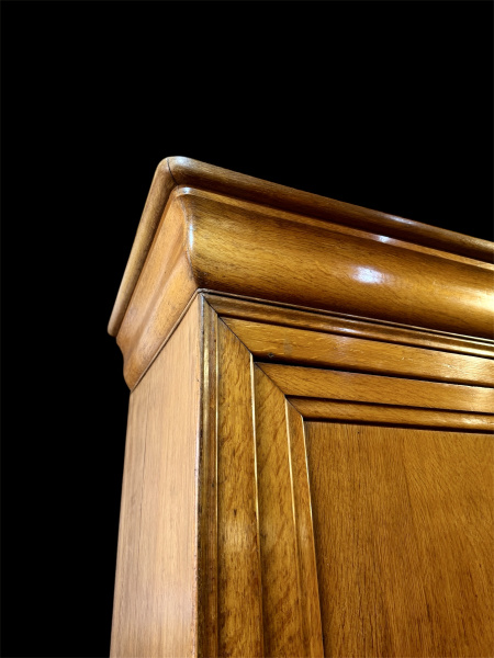 French Linen Cupboard, 1920âs, French walnut
