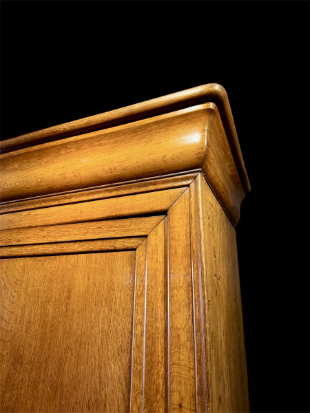 French Linen Cupboard, 1920âs, French walnut