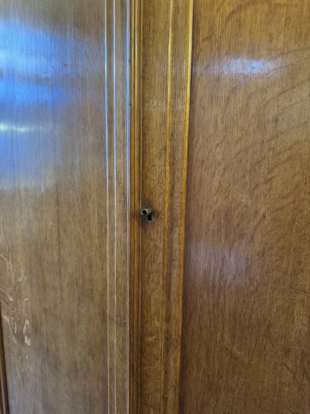 French Linen Cupboard, 1920âs, French walnut