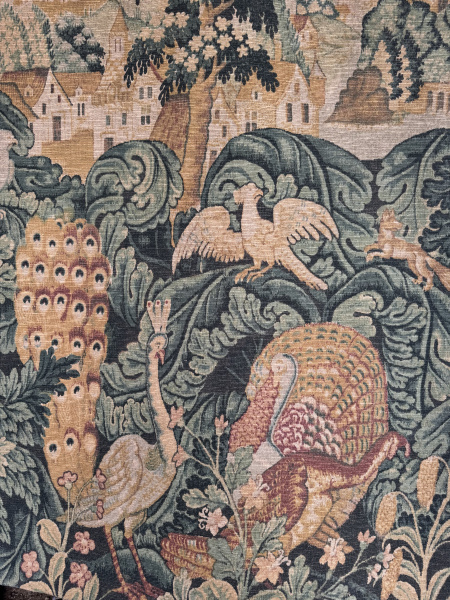 Antique Tapestry âBestiaireâ the menagerie