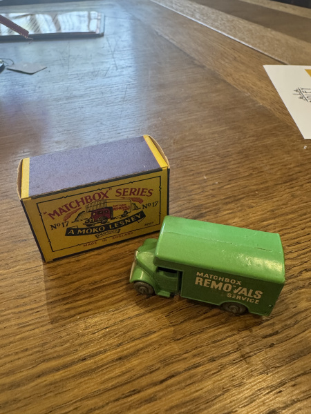 Matchbox, MOKO Lesney No17, Matchbox removals service van
