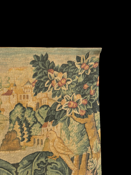 Antique Tapestry âBestiaireâ the menagerie
