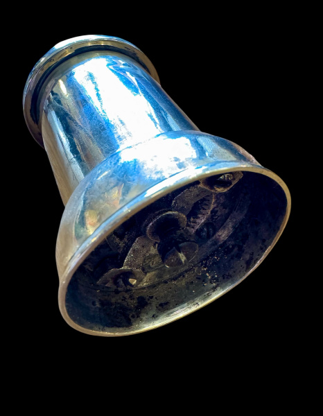 Antique silver pepper grinder. Birmingham 1896