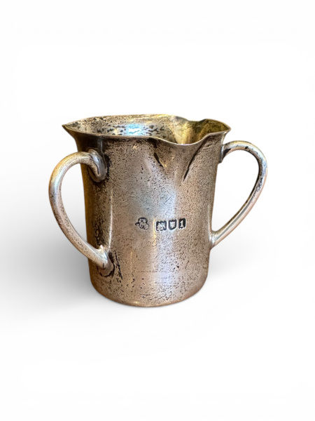Miniature silver âTygâ loving cup, London 1906